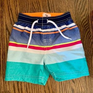 EUC 18-24 months toddler swim board shorts
